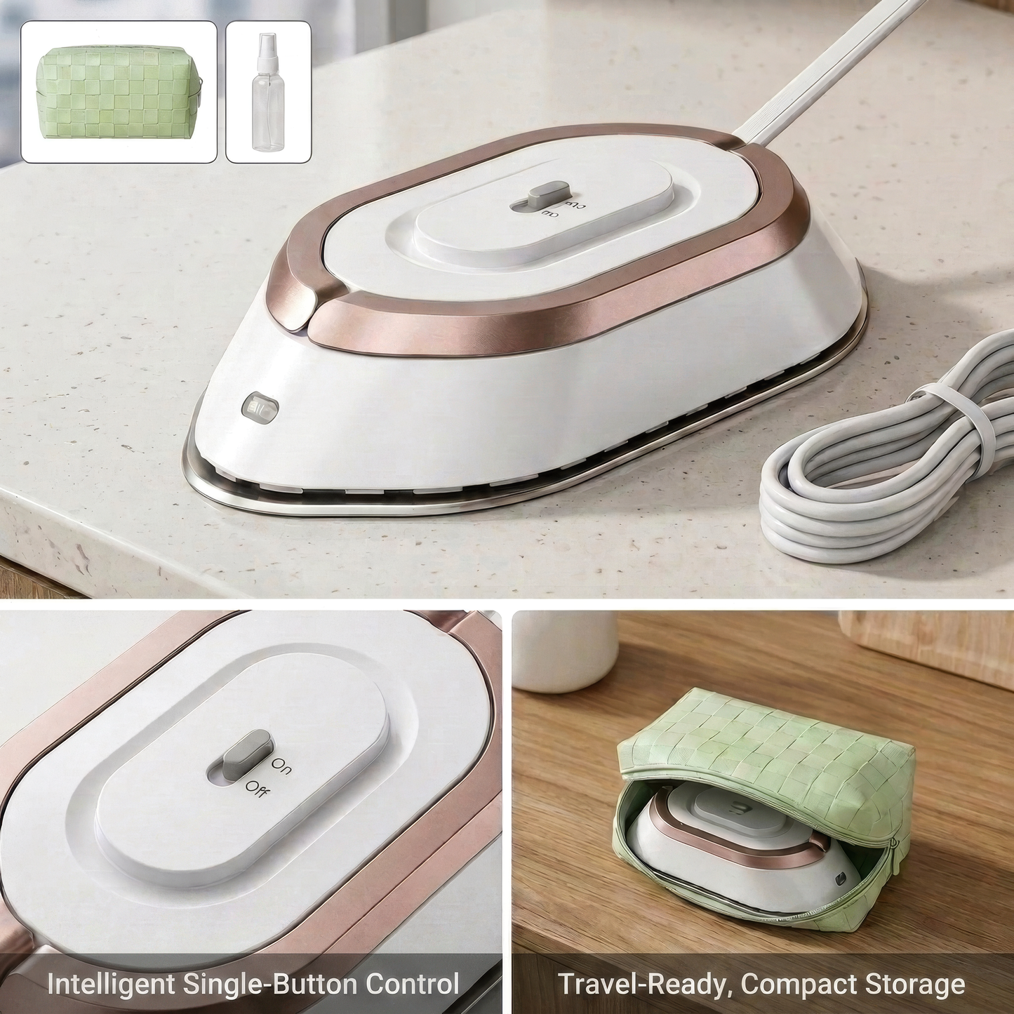 GlidePack Travel Iron